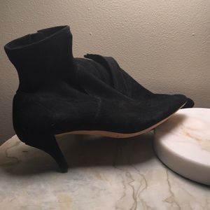 Loeffler Randall - Black Kitten Heel Boots